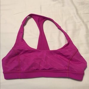 LuLuLemon sports bra, size 8.